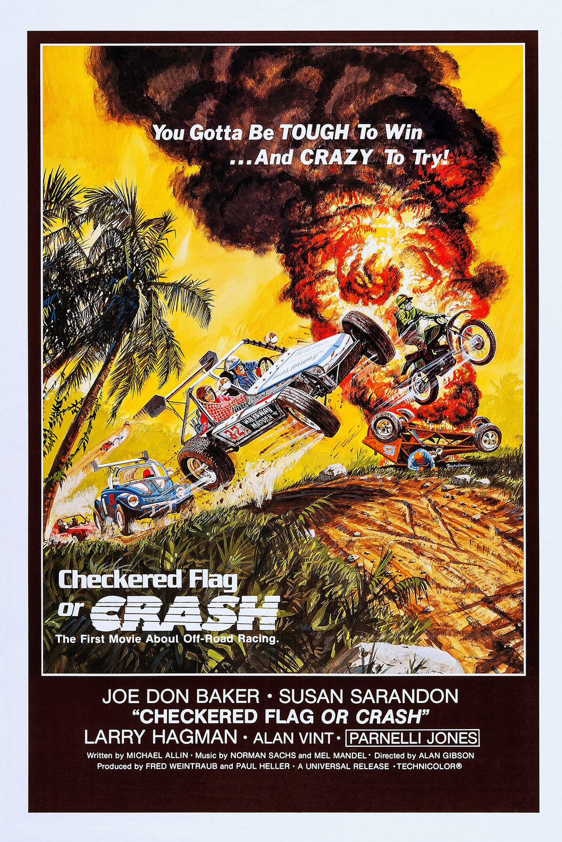 affiche du film Checkered Flag or Crash