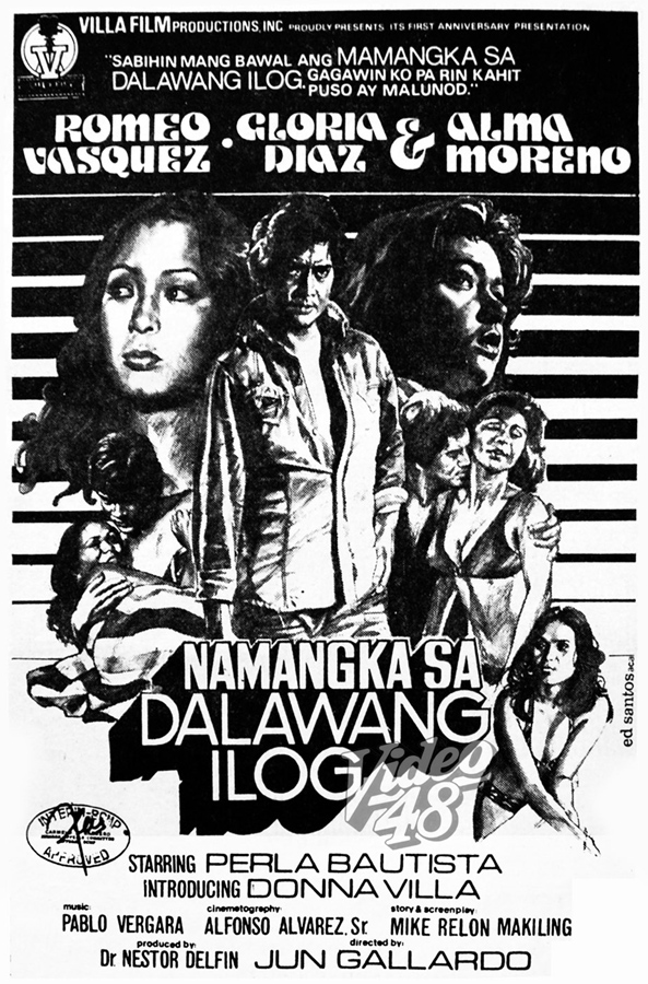 affiche du film Namangka sa dalawang ilog