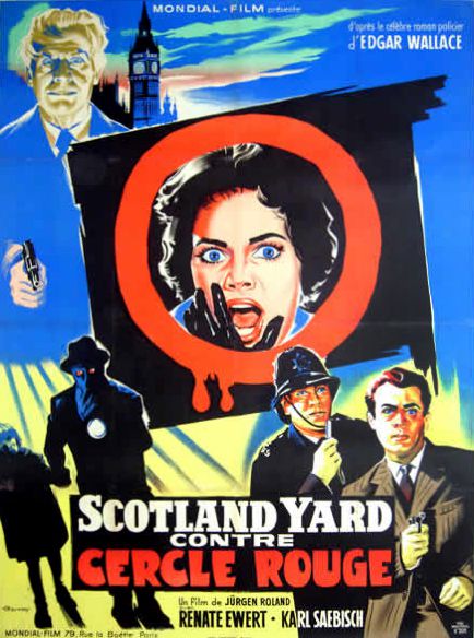 affiche du film Scotland Yard contre cercle rouge