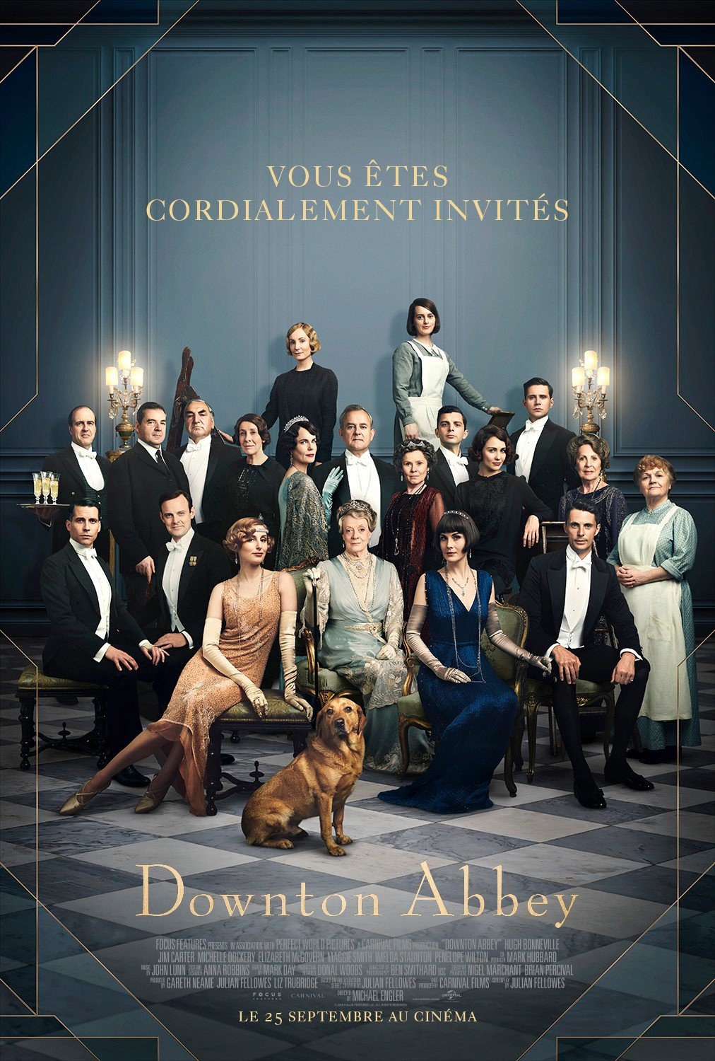 affiche du film Downton Abbey