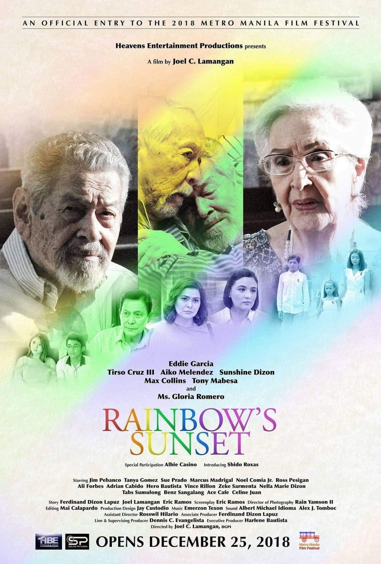 affiche du film Rainbow's Sunset