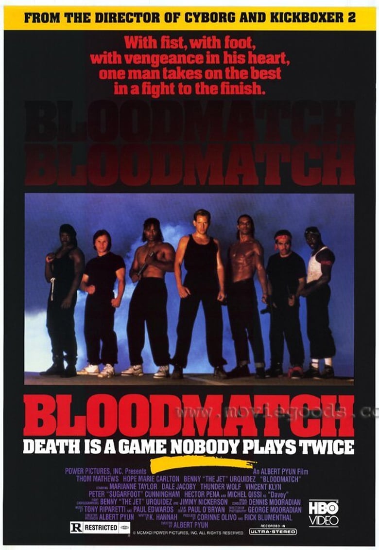 affiche du film Bloodmatch