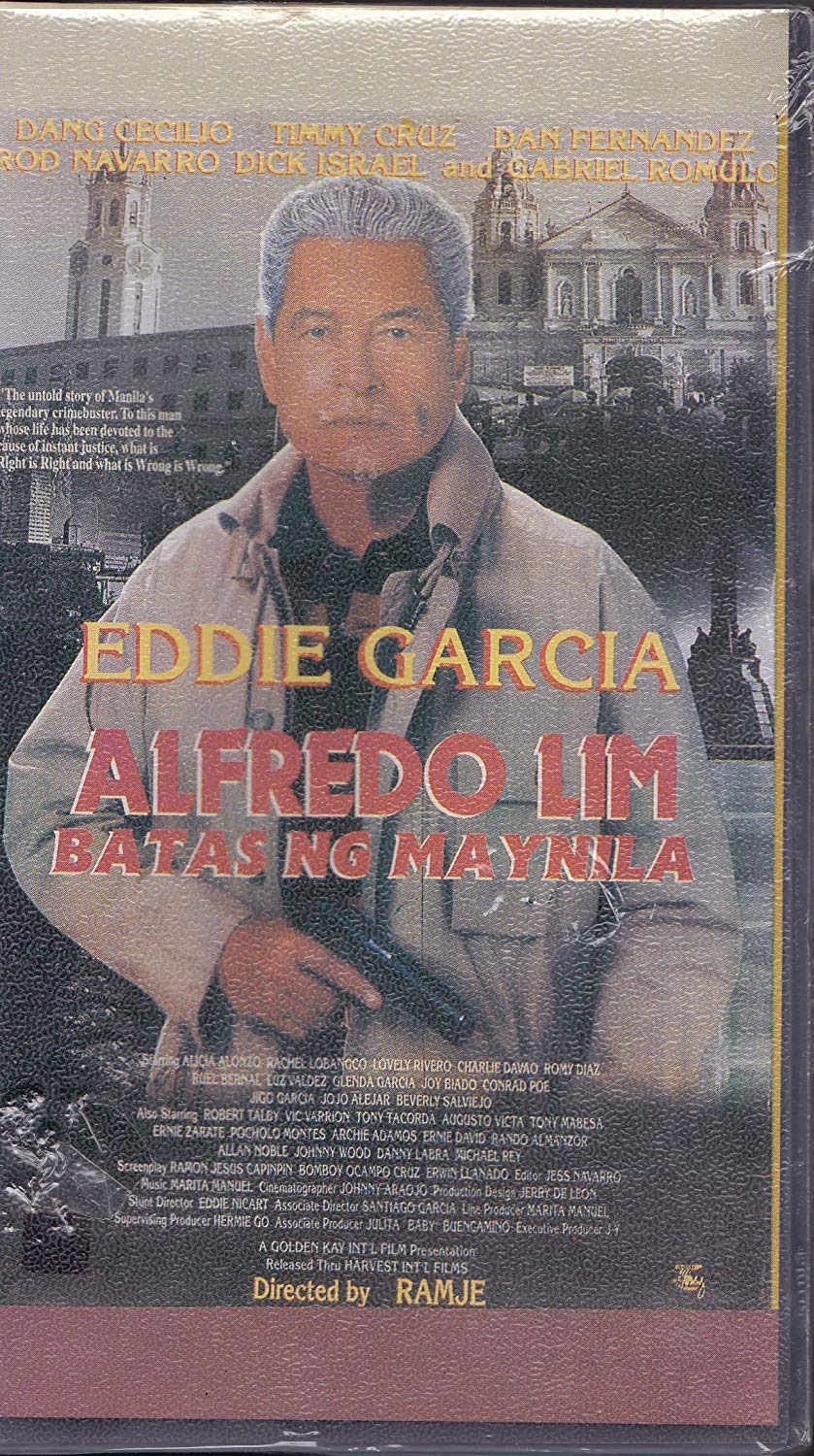 affiche du film Alfredo Lim : Batas ng Maynila