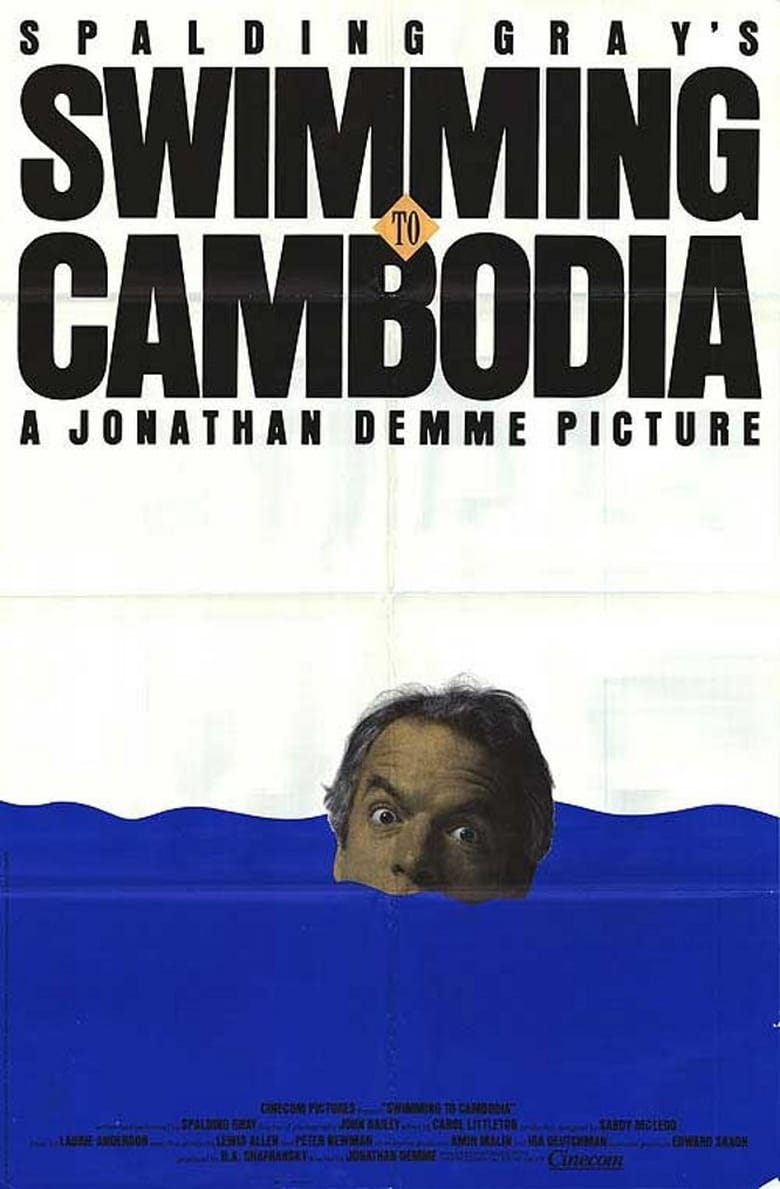 affiche du film Swimming to Cambodia