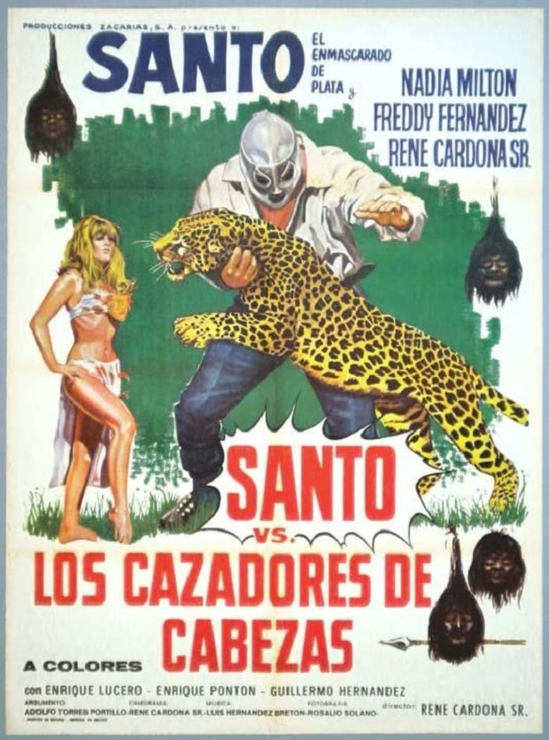 affiche du film Santo vs. the Head Hunters