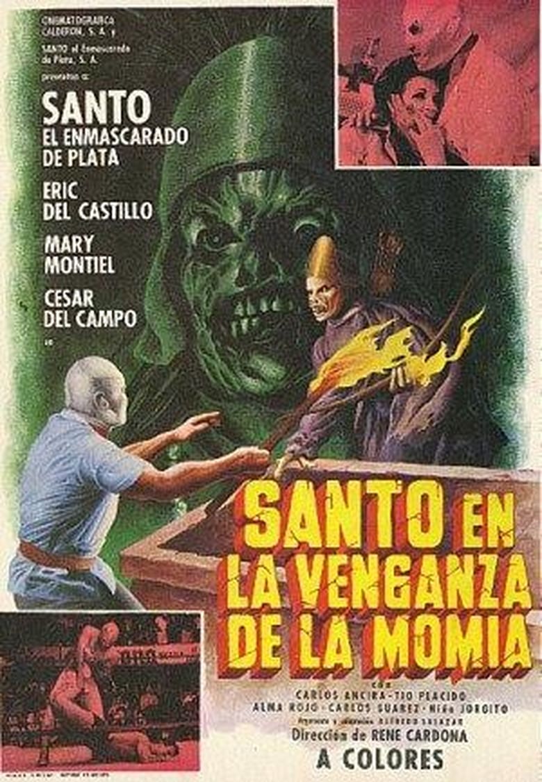 affiche du film Santo and the Vengeance of the Mummy