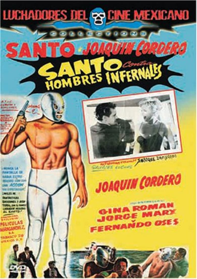affiche du film Santo vs. the Infernal Men