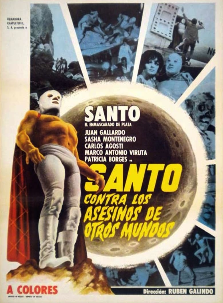 affiche du film Santo vs. the Killers from Other Worlds