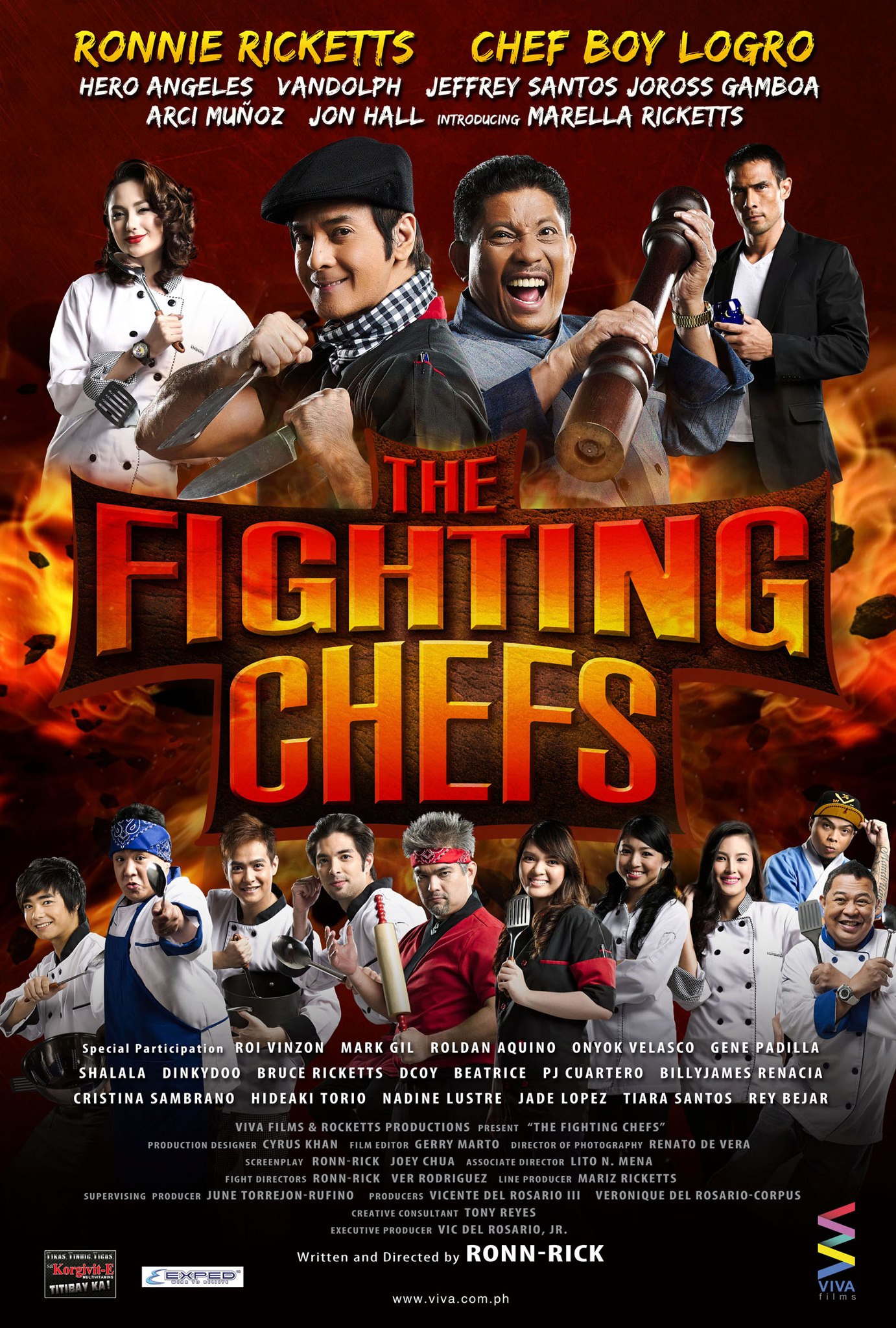 affiche du film The Fighting Chefs