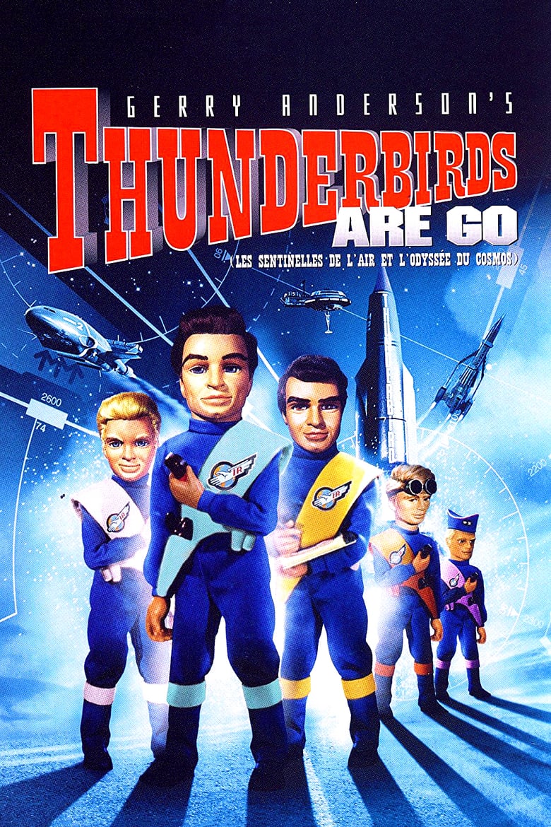 affiche du film Thunderbirds et l'Odyssée du cosmos