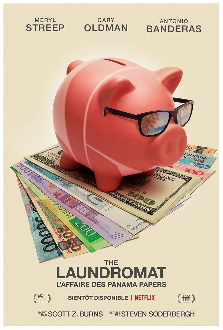 affiche du film The Laundromat : L'affaire des Panama Papers