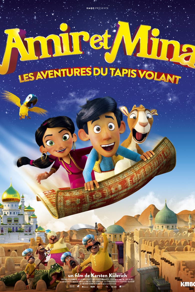 affiche du film Amir et Mina : Les aventures du tapis volant