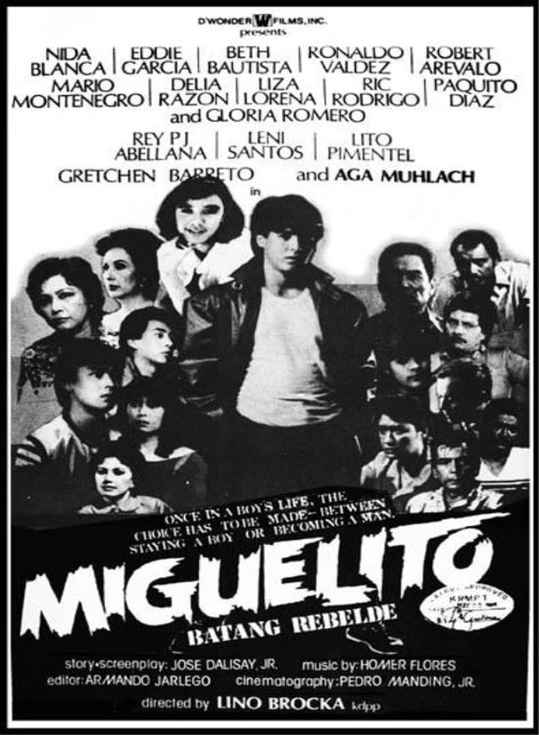 affiche du film Miguelito, the Rebel