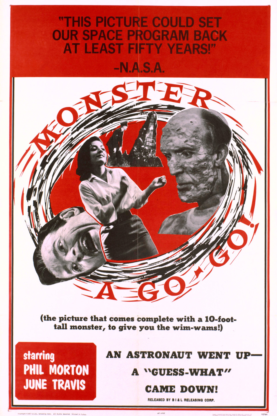affiche du film Monster a-Go Go