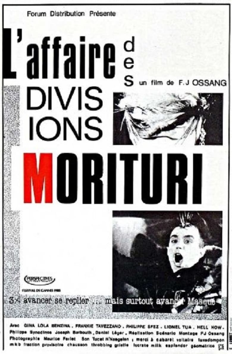 affiche du film L'affaire des divisions Morituri