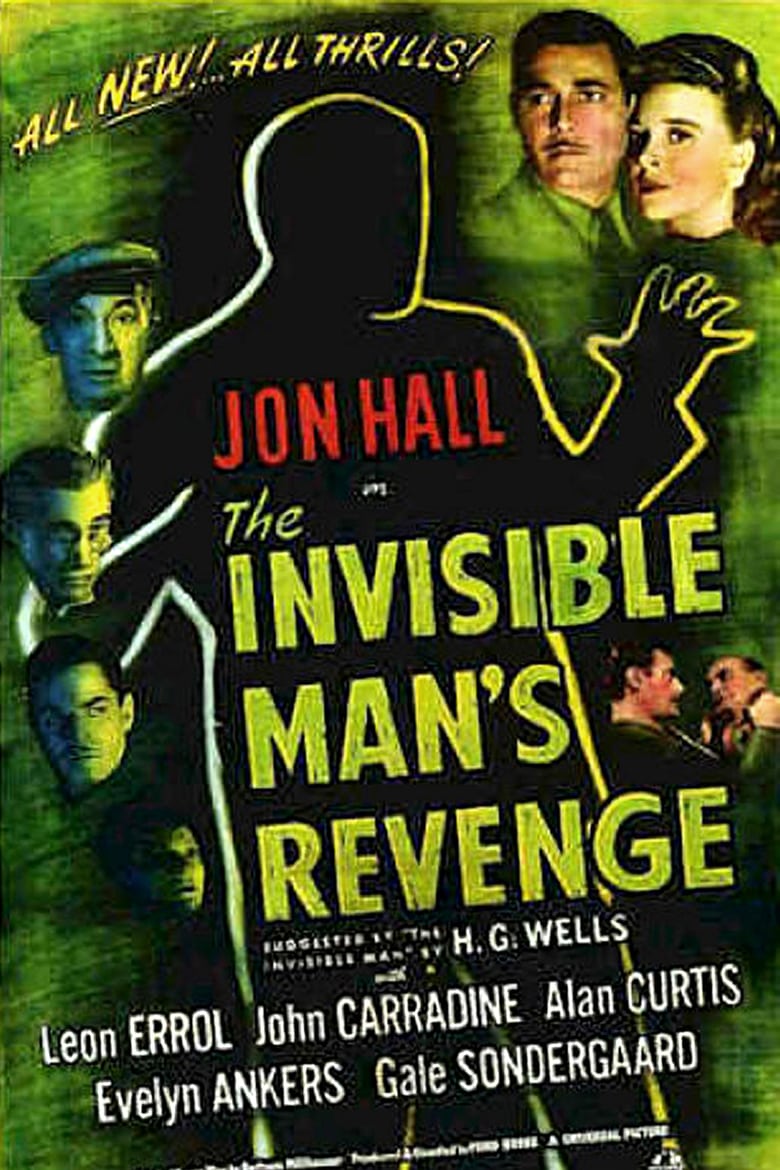 affiche du film The Invisible Man's Revenge