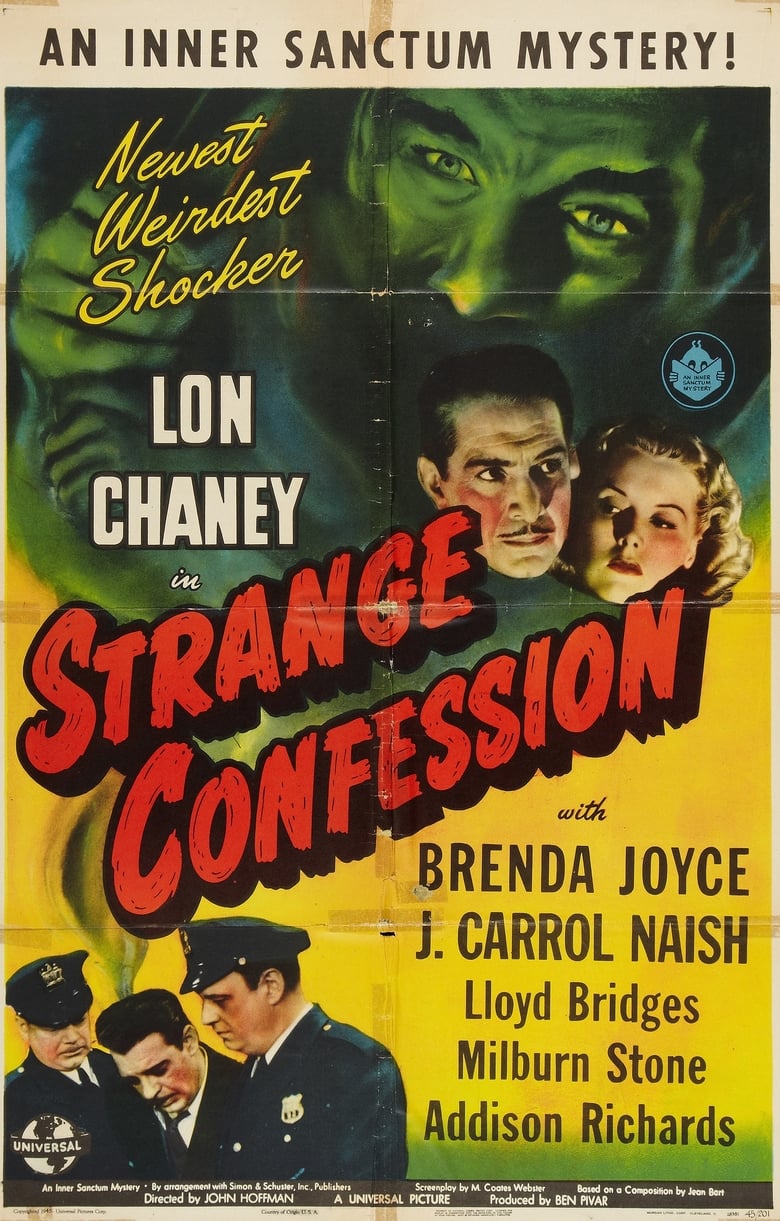 affiche du film Strange Confession