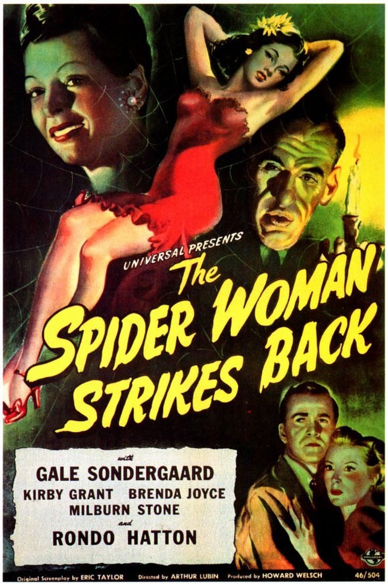 affiche du film The Spider Woman Strikes Back