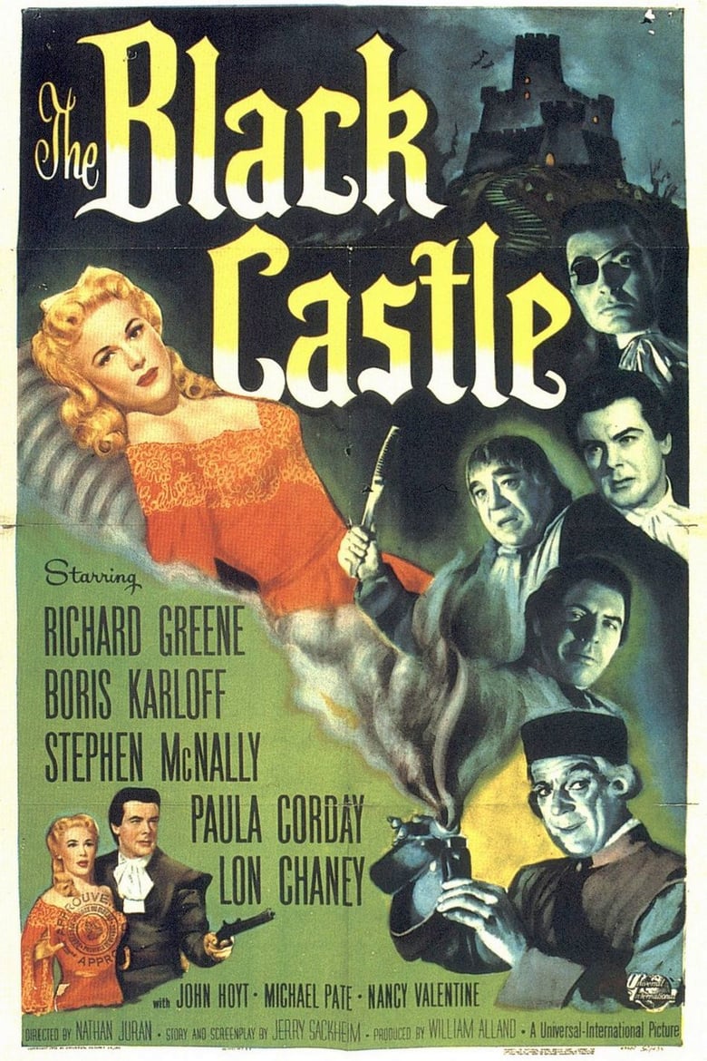 affiche du film Le mystère du château noir