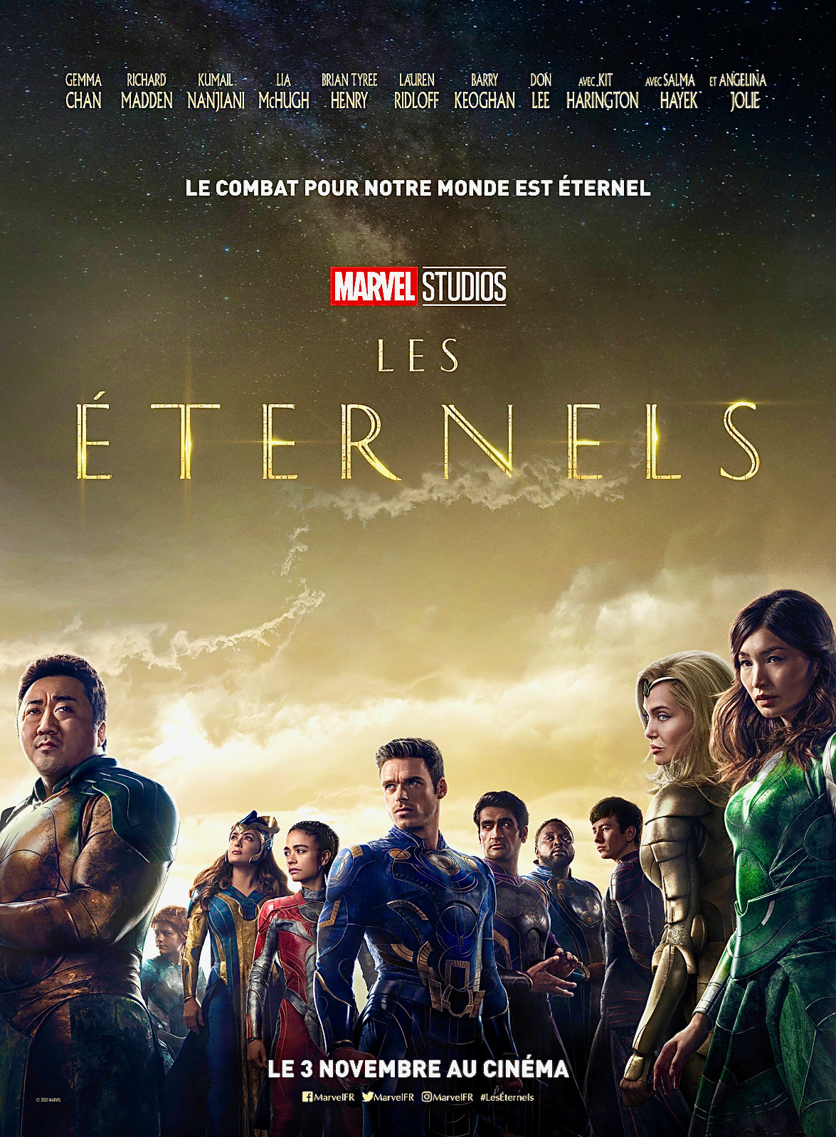 affiche du film Les Éternels