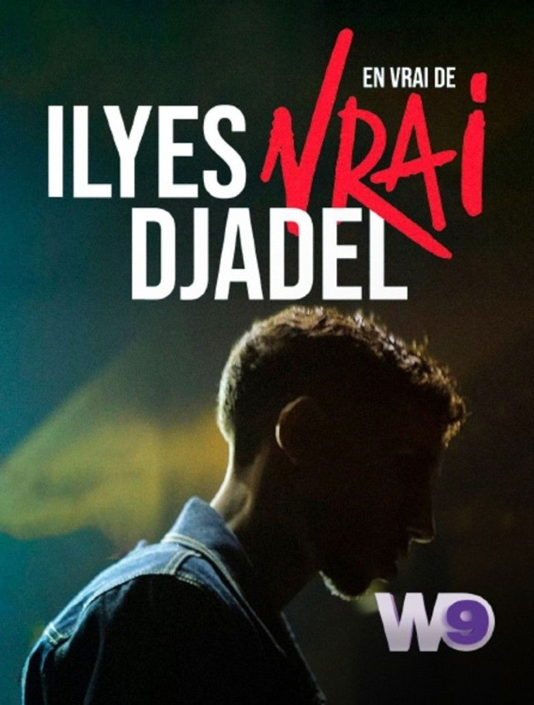 affiche du film Ilyes Djadel : en vrai de vrai