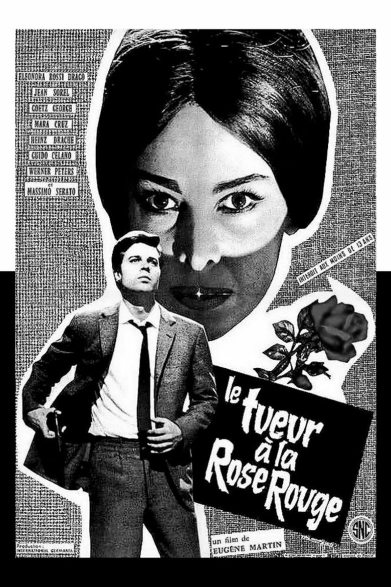 affiche du film Le Tueur à la rose rouge