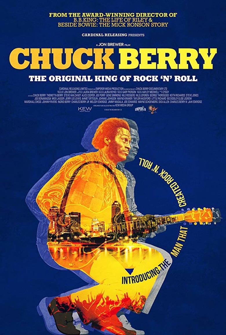 affiche du film Chuck Berry: The Original King of Rock 'n' Roll