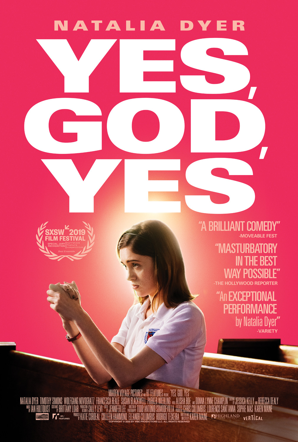 affiche du film Yes, God, Yes