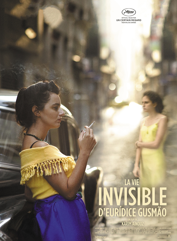 affiche du film La Vie invisible d'Euridice Gusmão