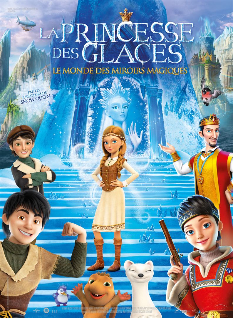 affiche du film La Princesse des glaces, le monde des miroirs magiques