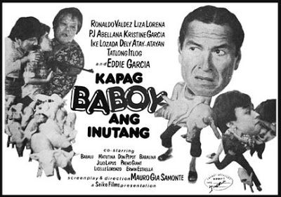 affiche du film Kapag baboy ang inutang