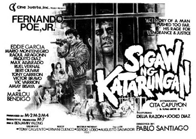 affiche du film Sigaw ng katarungan