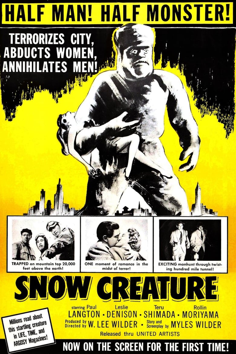 affiche du film L'Abominable homme des neiges