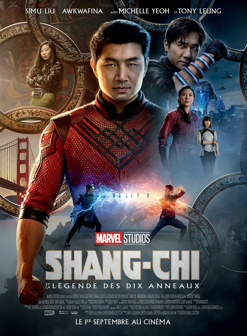 affiche du film Shang-Chi et la Légende des Dix Anneaux