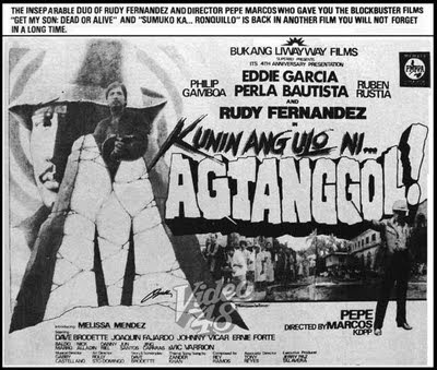 affiche du film Kunin mo ang ulo ni Magtanggol