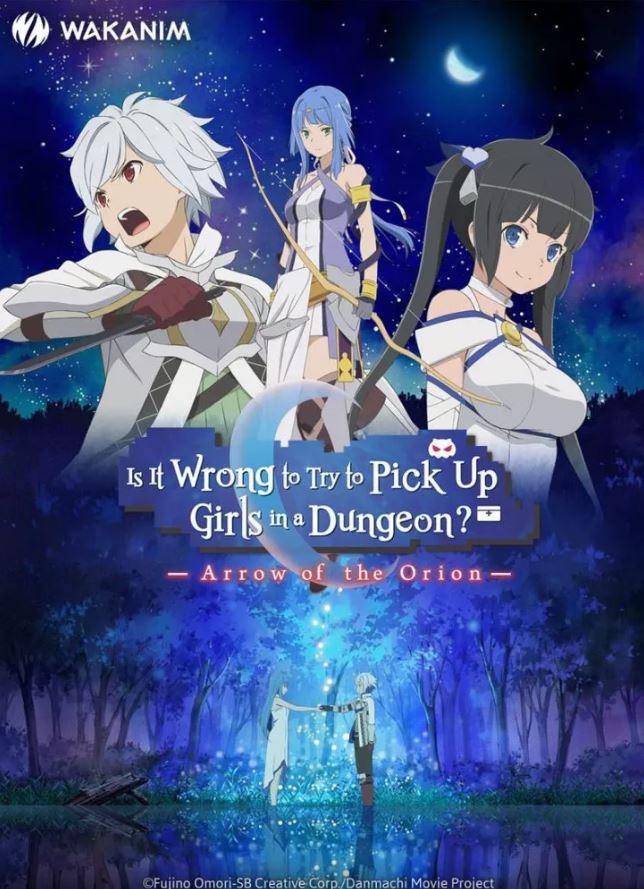 affiche du film Is It Wrong to Try to Pick Up Girls in a Dungeon? : Arrow of the Orion