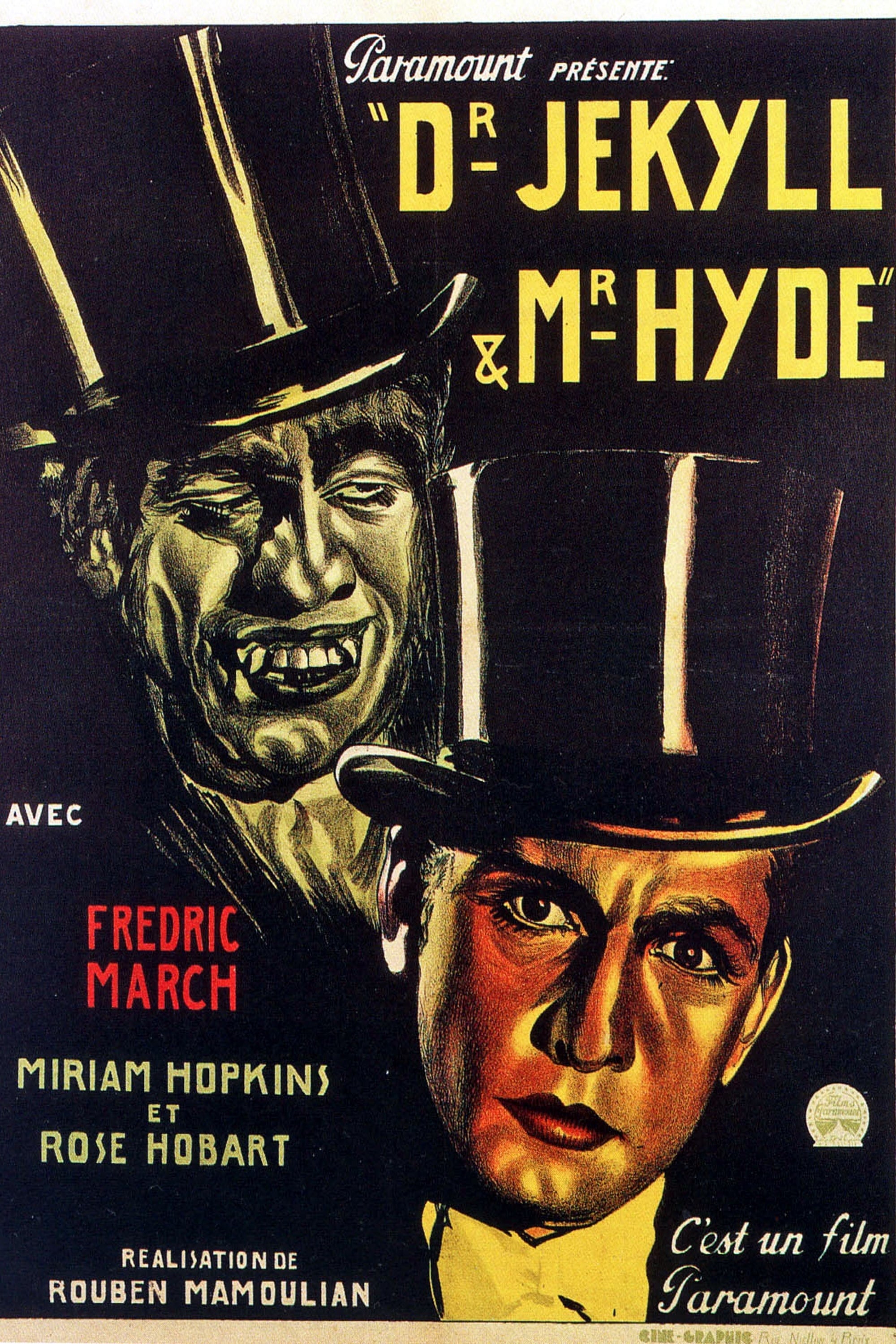 affiche du film Docteur Jekyll et Mister Hyde