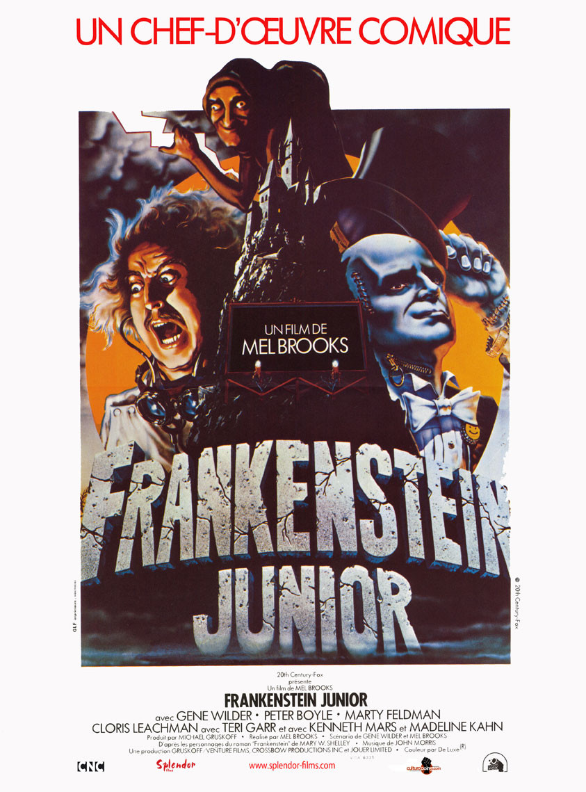 affiche du film Frankenstein junior