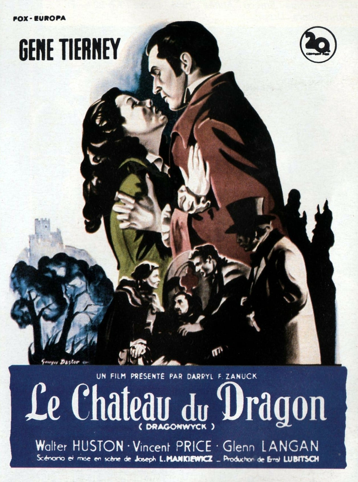affiche du film Le château du dragon