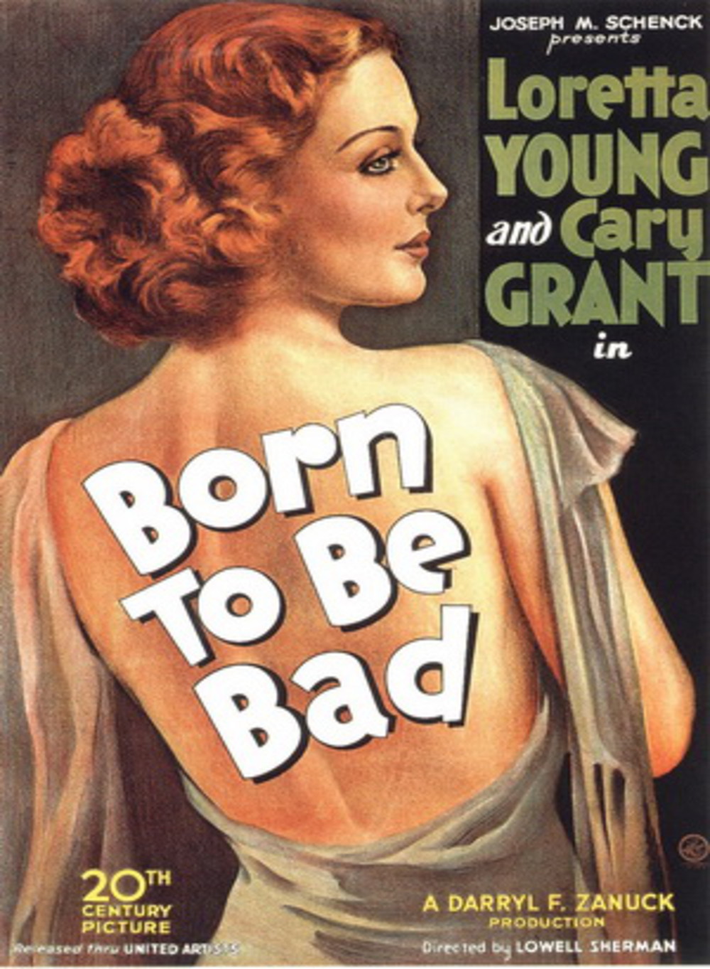 affiche du film Born to Be Bad (1934)