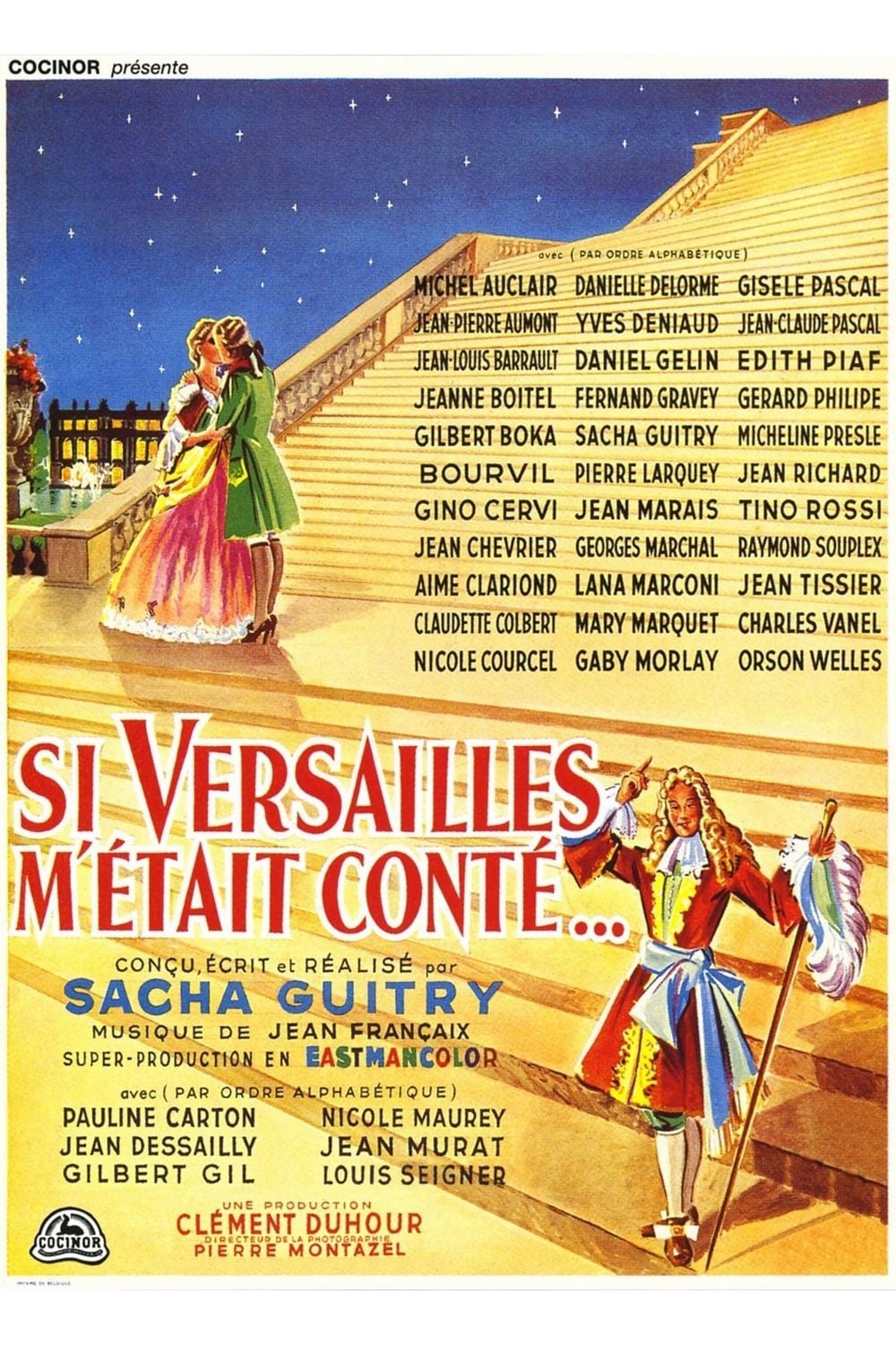 affiche du film Si Versailles m'était conté...