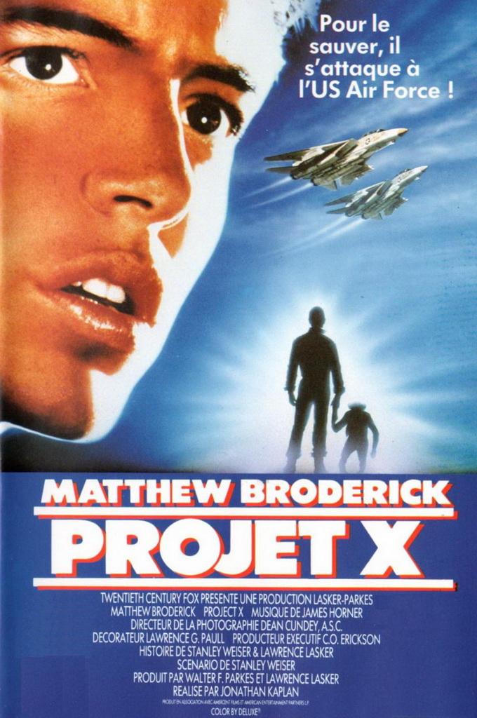affiche du film Projet X (1987)