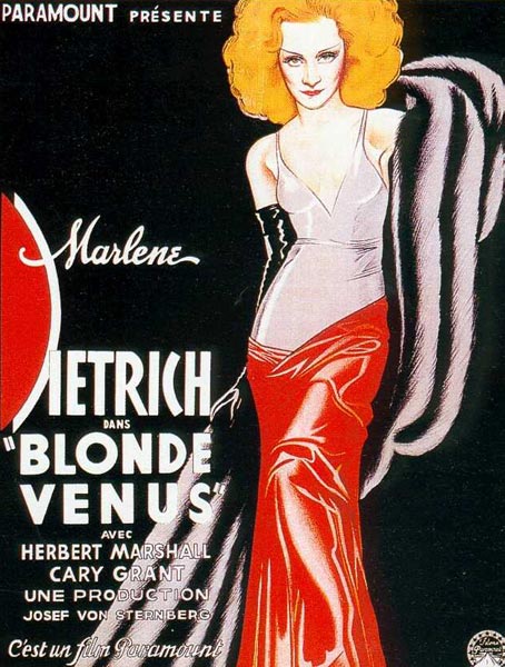 affiche du film Blonde Vénus
