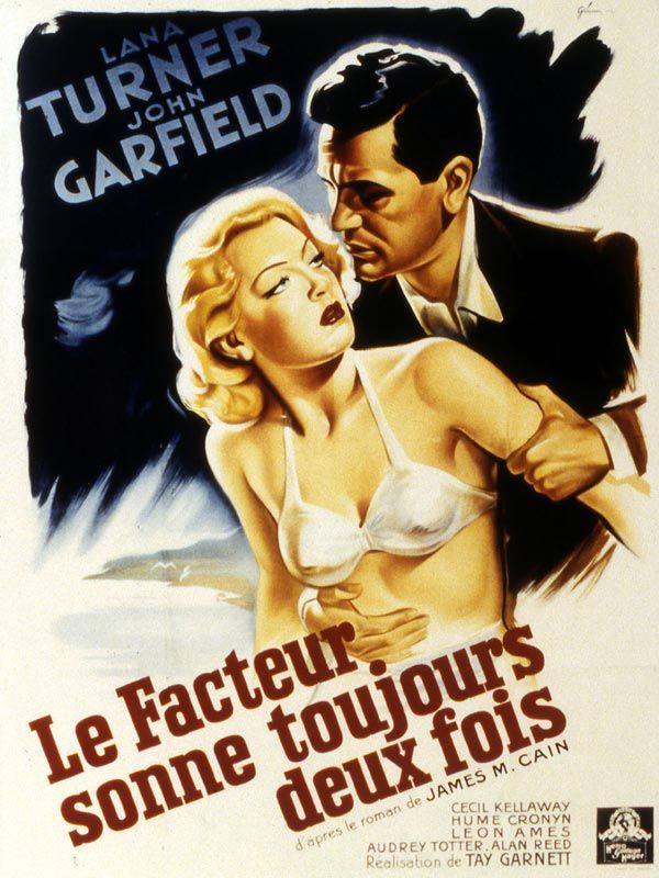 affiche du film Le facteur sonne toujours deux fois (1946)