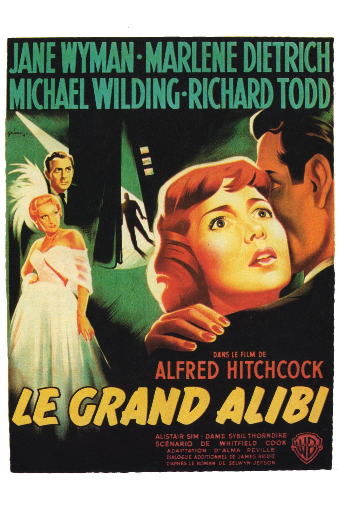 affiche du film Le grand alibi