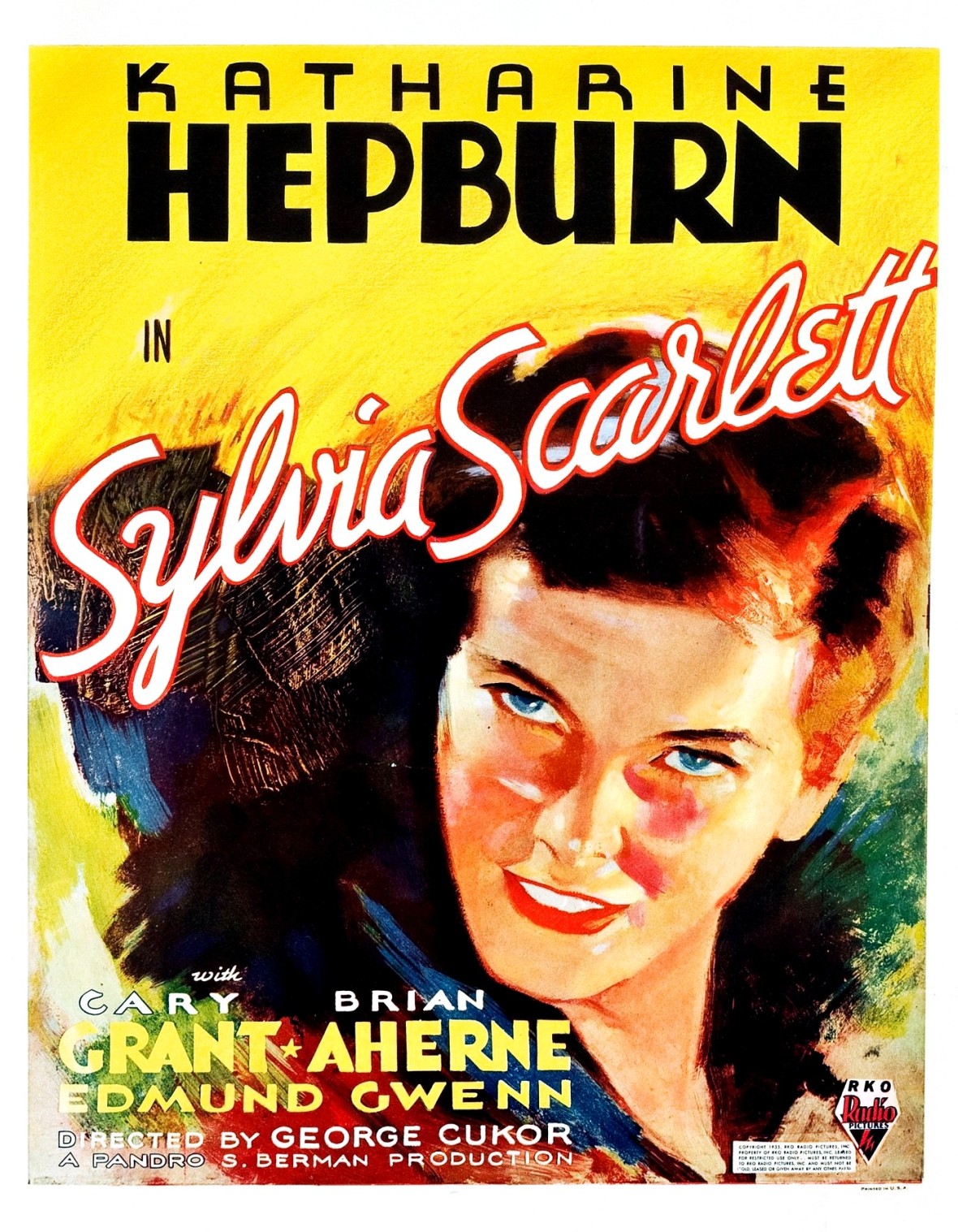 affiche du film Sylvia Scarlett