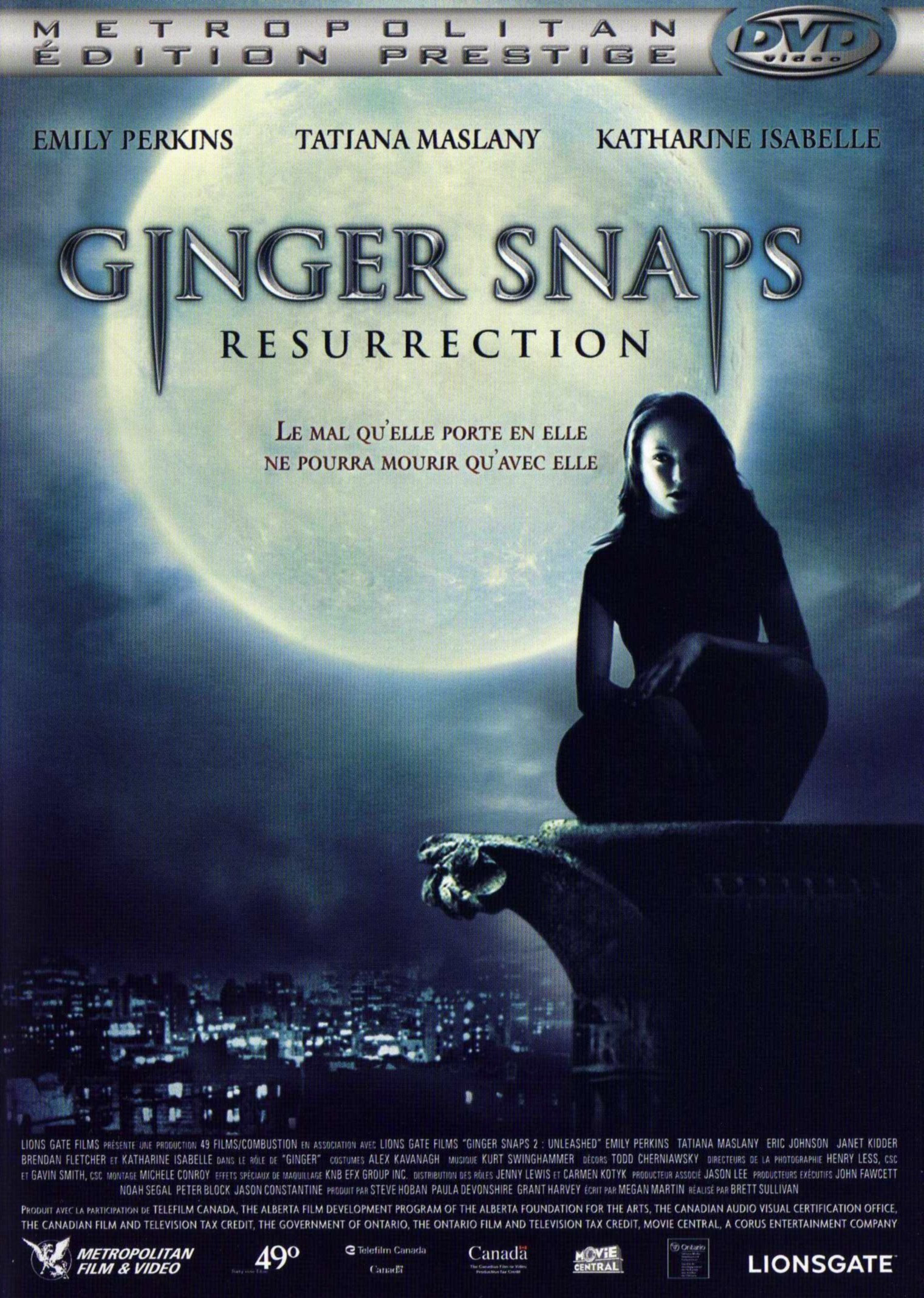 affiche du film Ginger Snaps : Résurrection