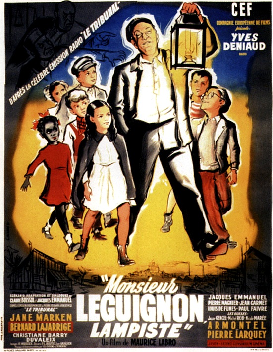 affiche du film Monsieur Leguignon, lampiste