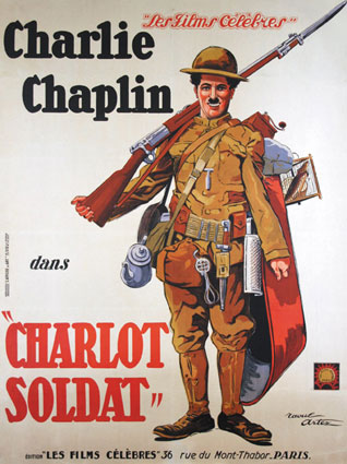 affiche du film Charlot soldat