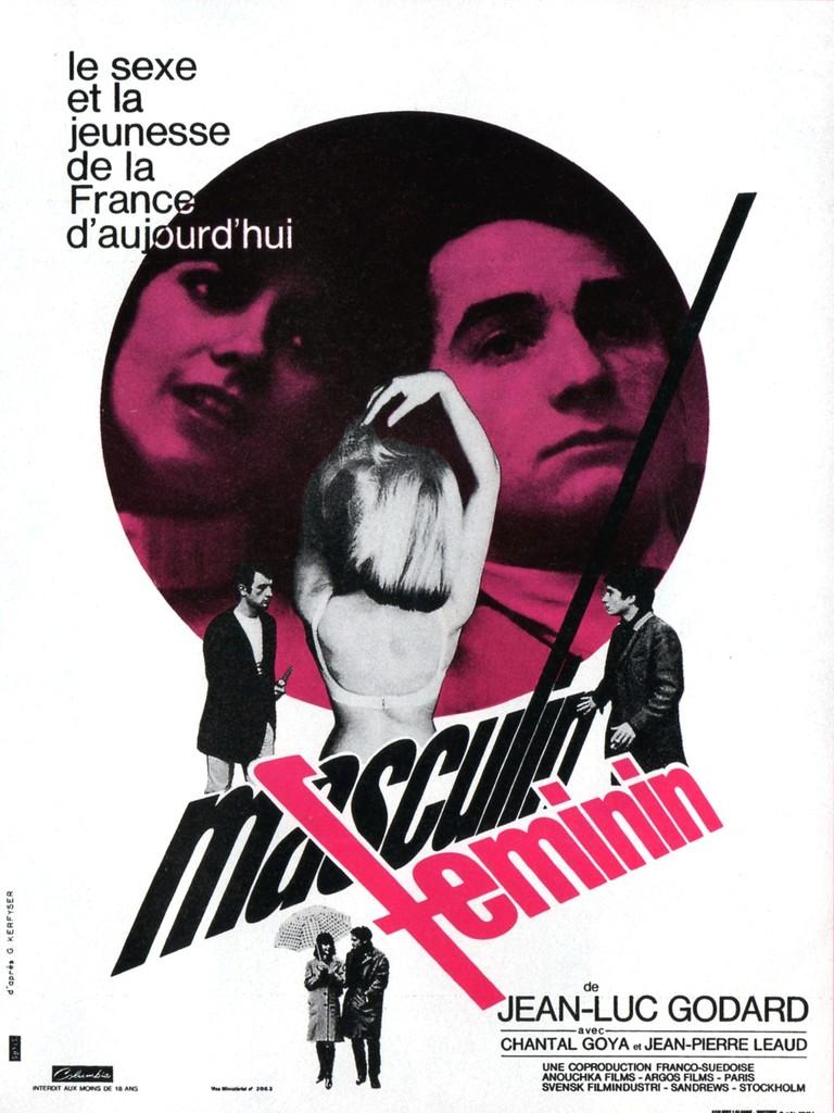 affiche du film Masculin, féminin